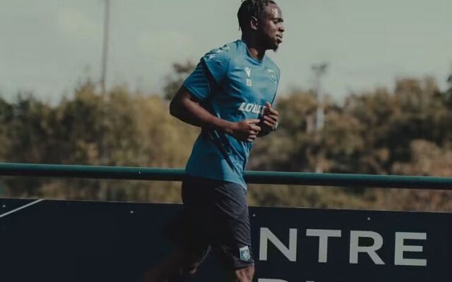 Ghana defender Marvin Senaya begins training ahead of comeback