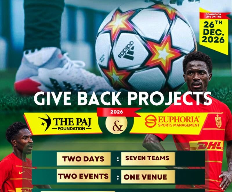 Second edition of Prince Amoako Jr giveback project scheduled for December