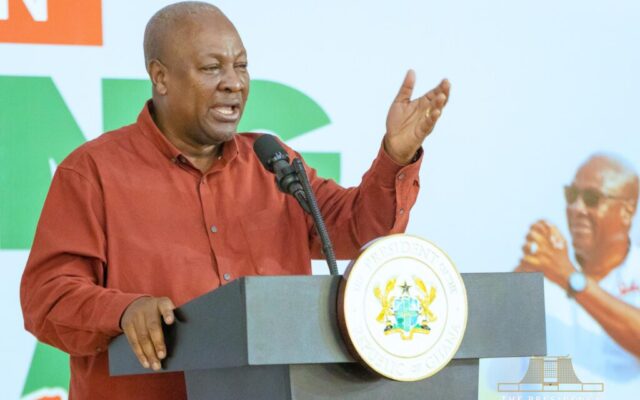 Mahama announces plans to import electric wheelchairs for PWDs