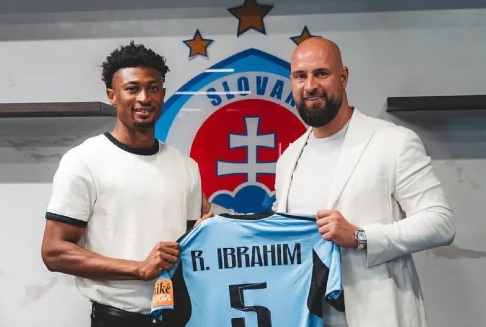 Rahim Ibrahim extends contract with Slovan Bratislava until 2030