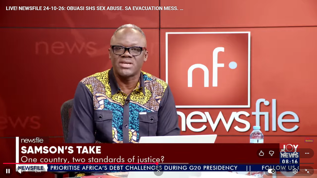 Samson’s Take: One country, different standards of justice?