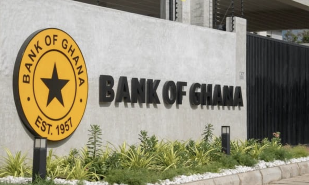 Ghana Reference Rate falls to 10.04% in October as borrowing costs ease