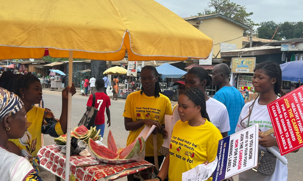 SEND Ghana, UCC students march for mandatory food warning labels