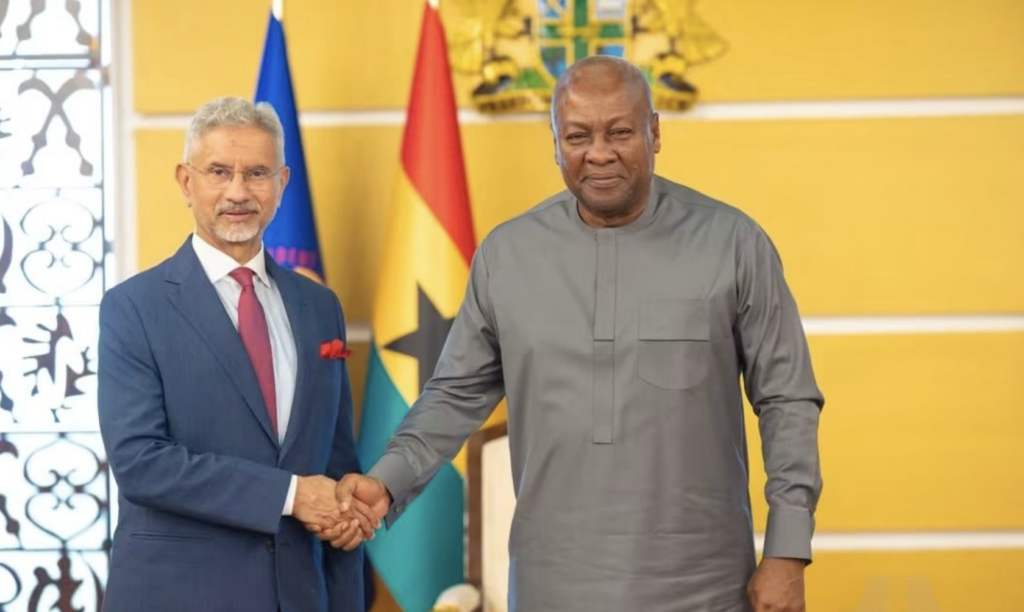 Mahama holds discussions with India’s External Affairs Minister