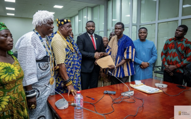 Ketu North MP led delegation petitions government over deteriorating Weta Irrigation Scheme