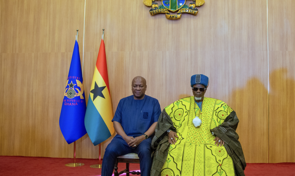 Mahama urges Regent to preserve the peace of Dagbon