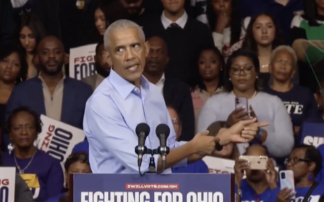 Obama attacks Trump as he campaigns for Democrats ahead of midterm elections