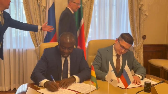 Ghana signs deal with Russia’s Tatarstan for jobs, business, academic research and cultural exchanges