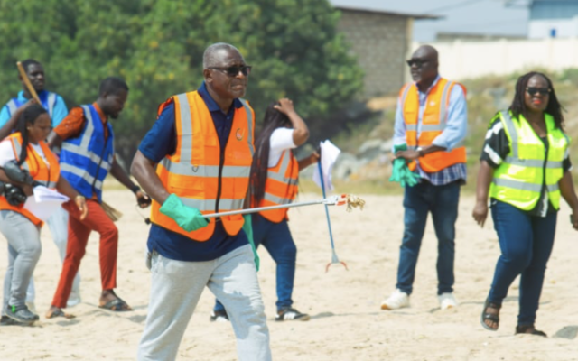 Cenpower clears 600 tonnes of waste from Sega Beach