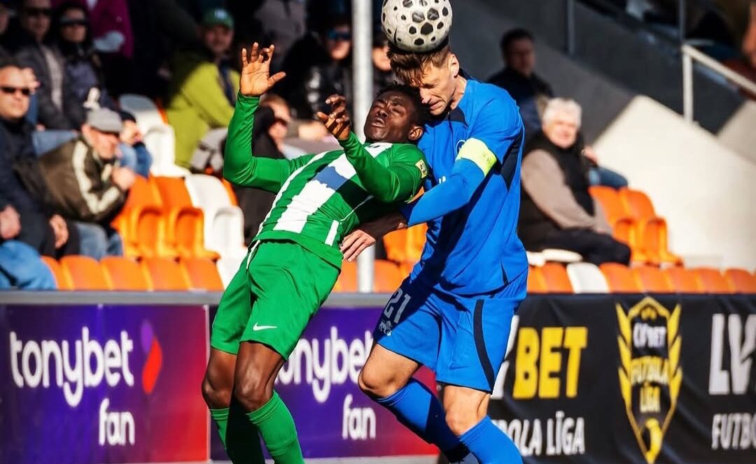 Ghanaian teenager Prince Appiah Amoah hits 20 goal mark for FK Metta in Latvia