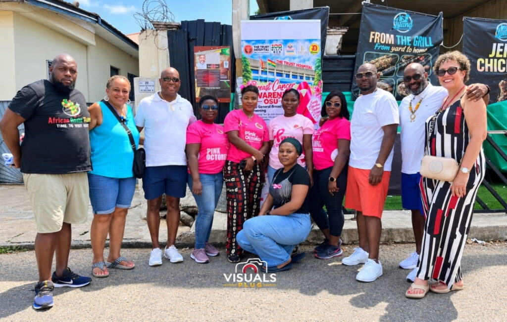  100 Black Men of Ghana holds free breast cancer screening for Osu residents.