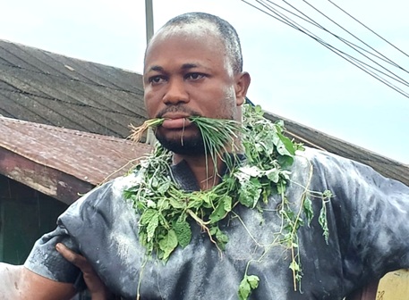 Belgium based ICGC pastor enstooled Amanonehene of Abotakyi
