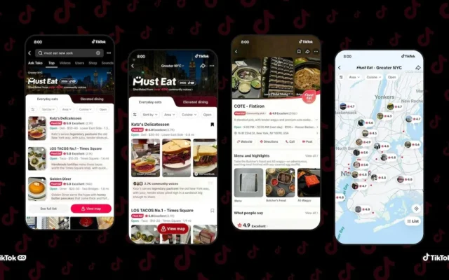TikTok expands into restaurant guides with ‘Must Eat’ feature