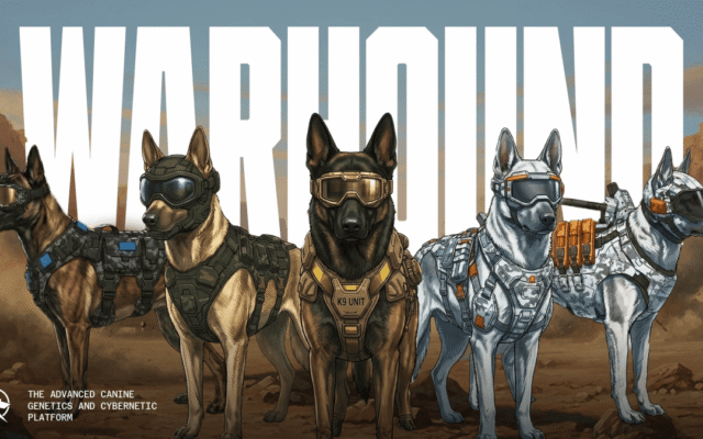 Warhound raises $200M to engineer war dogs and arm them with Anduril gear
