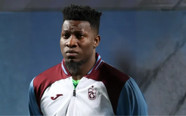 Andre Onana involved in car crash