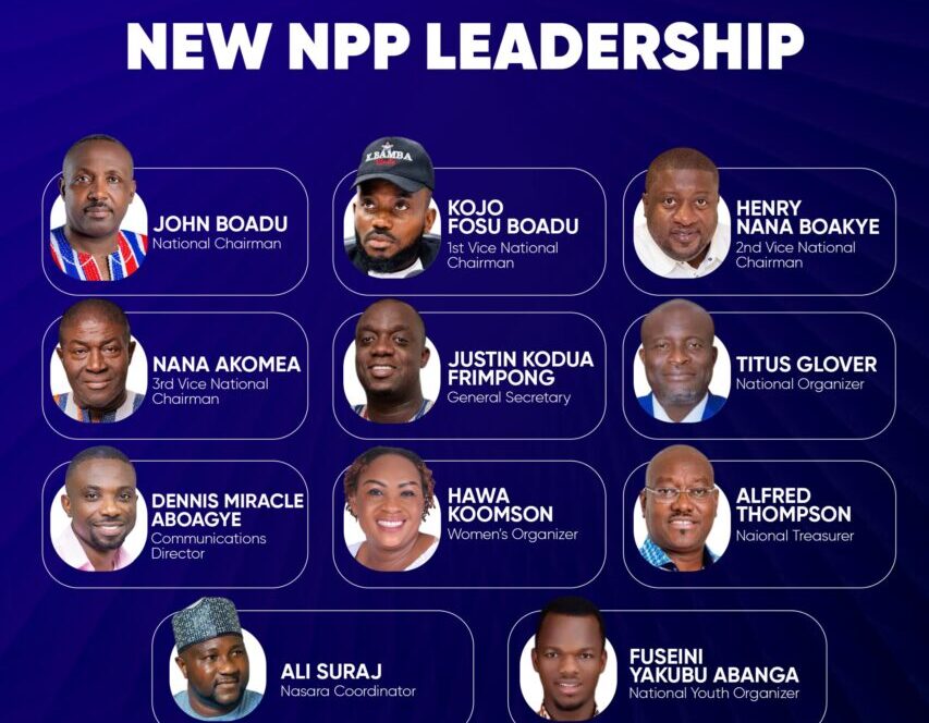 Bawumia congratulates John Boadu and new NPP executives, pledges support ahead of 2028