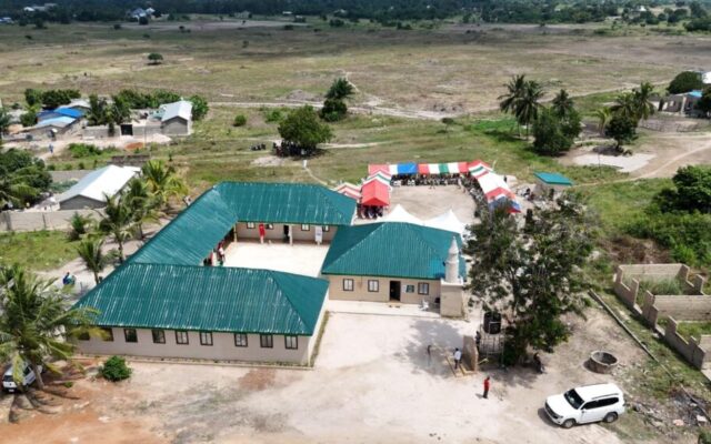 After years under trees, Akatsi children get a permanent school