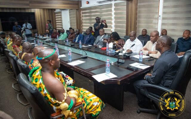 Government inherited GH¢111bn debt burden but continues infrastructure projects – Lands Minister