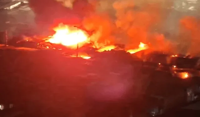 Power restoration fault suspected in Kumasi Central Market fire
