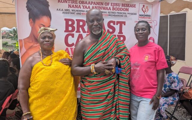 Breast cancer is not a death sentence – Besease Kontire Obaapanin, Magmina Foundation lead awareness campaign