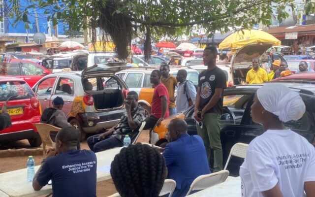 Legal Aid Commission takes free legal services to Techiman main lorry terminal