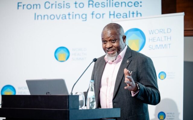Prof. John Amuasi calls for a shift towards preventing health crises at World Health Summit