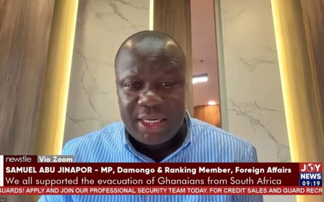 South Africa Evacuation: We haven’t accused Ablakwa of wrongdoing; we want an audit – Minority