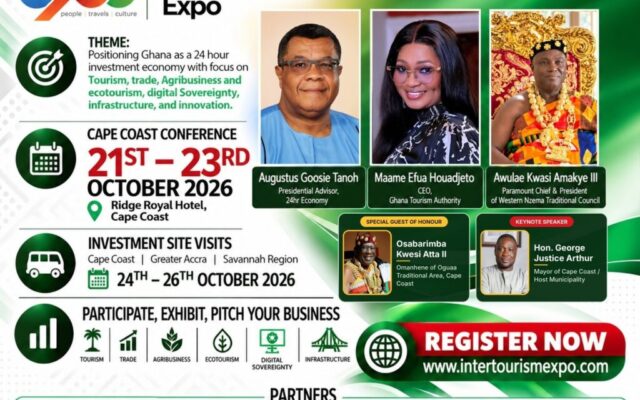 2026 Inter Tourism Expo Agenda Released: Cape Coast to host tourism, trade and investment leaders