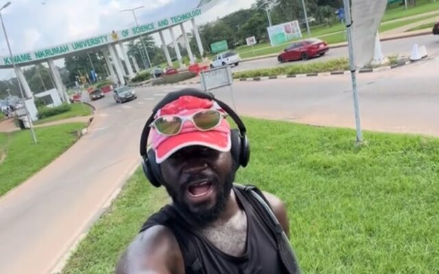 Nii the Menace completes 240km run from Accra to Kumasi to promote breast cancer awareness