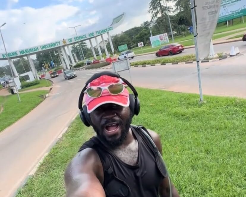 Nii the Menace completes 240km run from Accra to Kumasi to promote breast cancer awareness