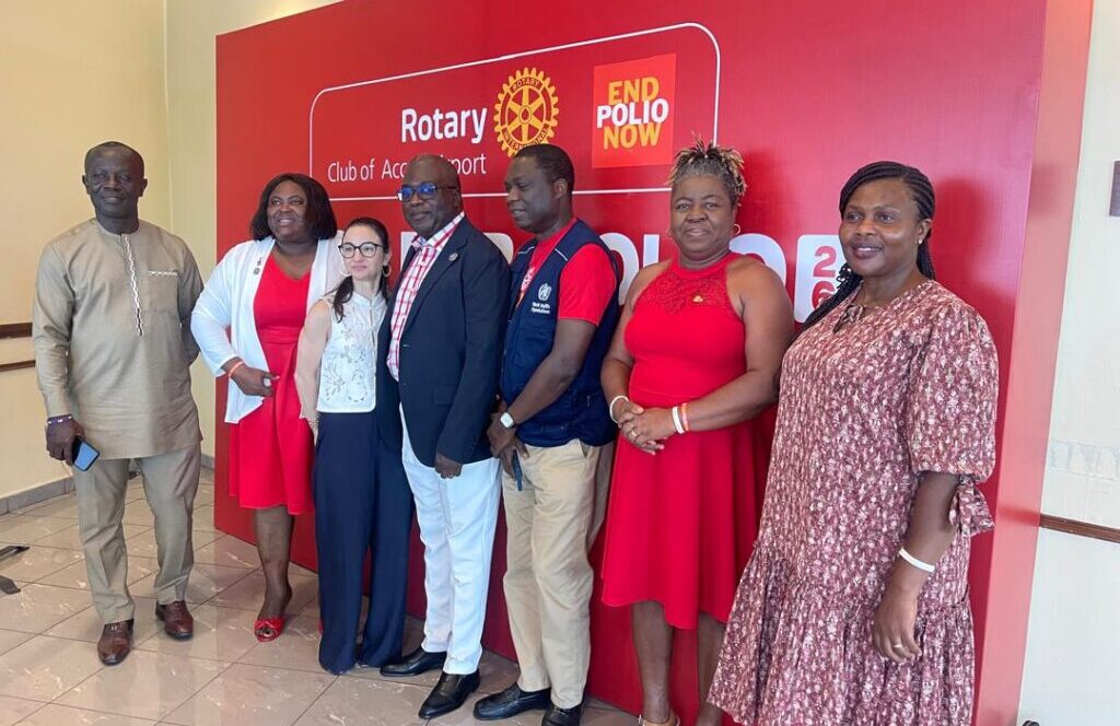 Rotary Club of Accra Airport launches “Arise for Polio 2026’