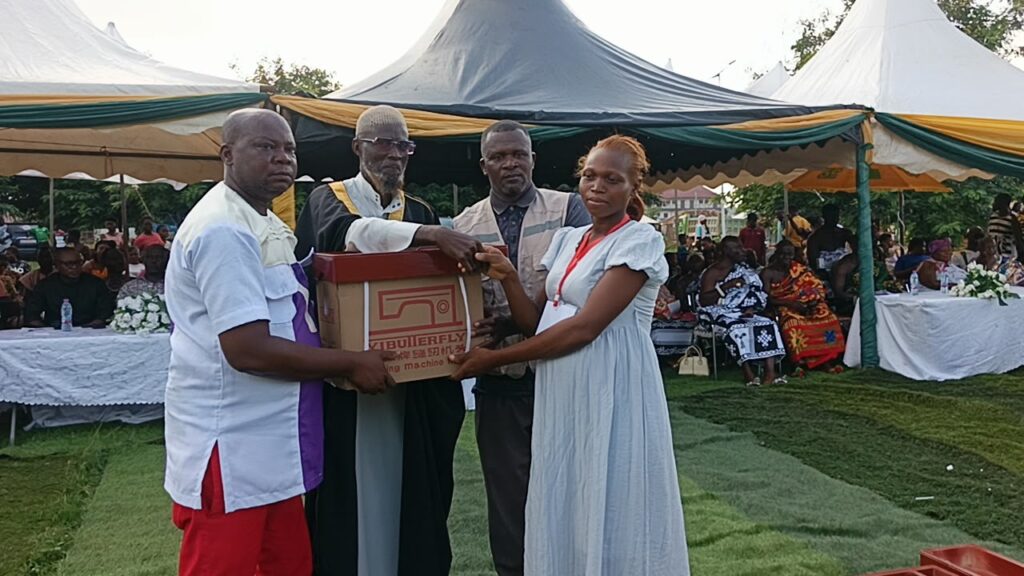 700 sewing machines distributed to apprentices in Nkoranza South under  MP’s SOMPA Training Program