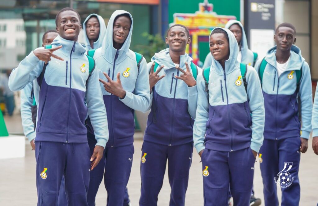 Ghana’s U 15 Boys depart Accra for Azerbaijan ahead of FIFA U 15 World Cup and Festival