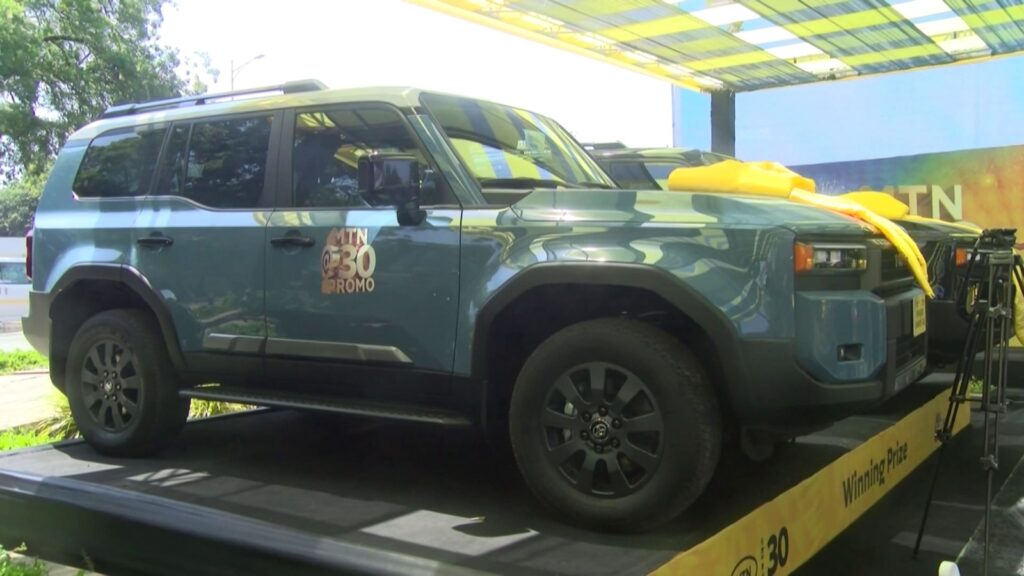 MTN Ghana rewards over 30,000 customers as nine others win Toyota Land Cruiser Prados