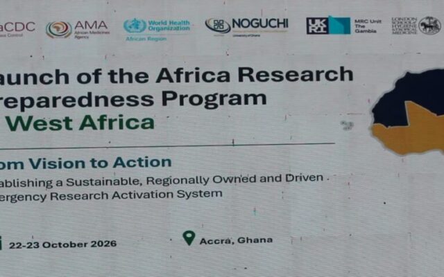 Africa launches West Africa research programme to speed up outbreak response