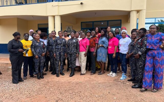 Ellen White Foundation brings free breast cancer screening to Bono East police women