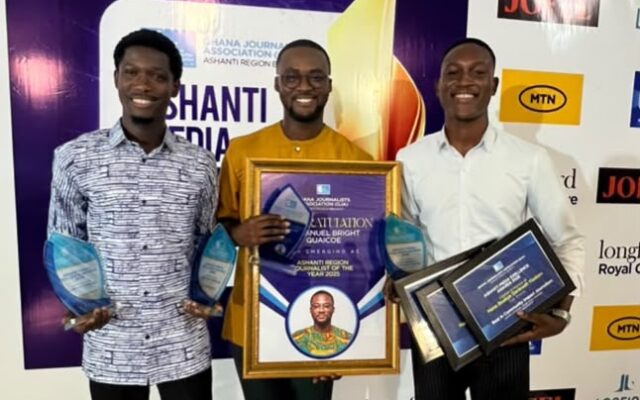 Luv FM journalists sweep top honours at GJA Ashanti Regional Media Excellence Awards