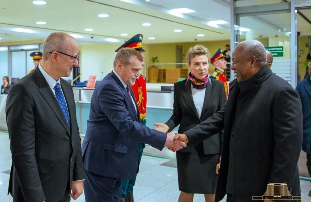 Mahama arrives in Moscow for Third Russia Africa Summit and bilateral talks with Putin