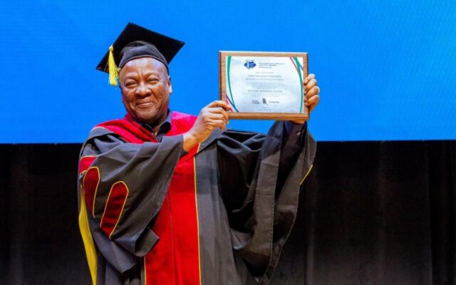 President Mahama conferred honorary doctorate by Russia’s RUDN University