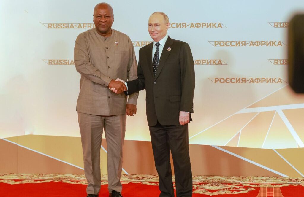 President Mahama seeks to revive historic Ghana Russia ties