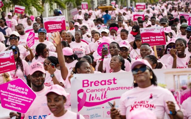 Breast Cancer: Breast Society leads awareness walk to promote early detection