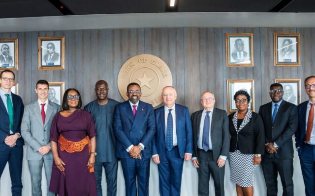 Advans Ghana, Group leadership visit BoG Governor