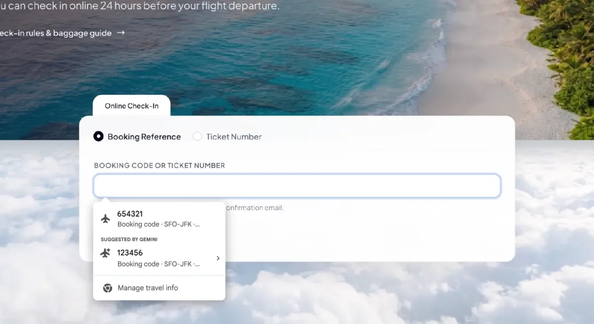 Chrome’s AI powered Autofill can now dig through your Gmail to fill out forms