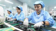 China's economic growth picks up as AI boom boosts exports