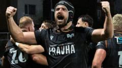 Ospreys thump Dragons on return to St Helen's