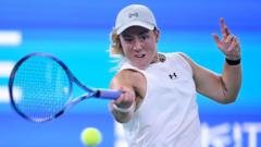 Kartal upsets Svitolina to reach Wuhan semi finals