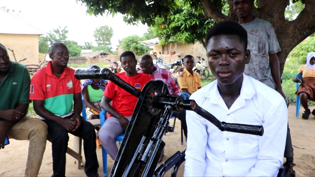 19 year old amputee begins SHS journey at Wa Technical Institute, appeals for standard wheelchair, laptop