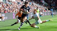 Rees Zammit stars as Bristol power past Northampton