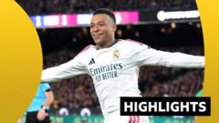 Late Mbappe goal earns Real win at Barca in dramatic Clasico