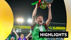 Glens secure Challenge Cup with Reds shootout win